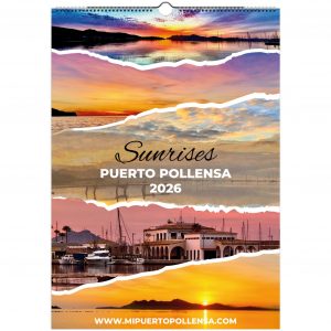 Puerto Pollensa Sunrises Calendar 2026 - A3